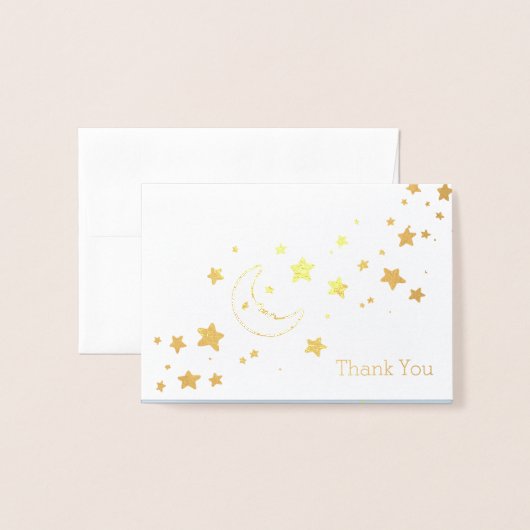 Moon & Stars Note Kaart Set (Voorkant met envelop)