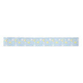 Moon & Stars Pattern Satin Ribbon Lint (Voorkant)
