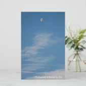 Moon Stationery Briefpapier (Staand voorkant)