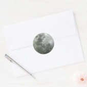 Moon sticker! ronde sticker (Envelop)