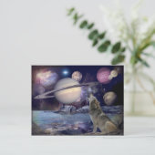 Moon Struck Briefkaart (Staand voorkant)