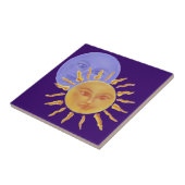 Moon & Sun Tegeltje (Zijkant)