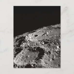 Moon Surface and Horizon Briefkaart