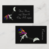 Moon Swinging Redhead Thunder_Cove Visitekaartje (Voorkant / Achterkant)