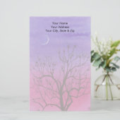 Moon Tree Briefpapier (Staand voorkant)