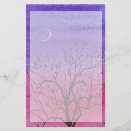 Moon Tree Briefpapier (Voorkant)