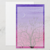 Moon Tree Briefpapier (Voorkant / Achterkant)