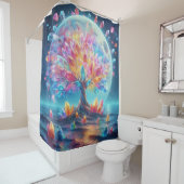 Moon Tree Douchegordijn (In situ)