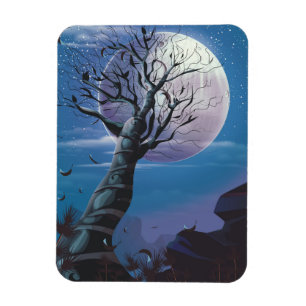 Moon Tree Magneet