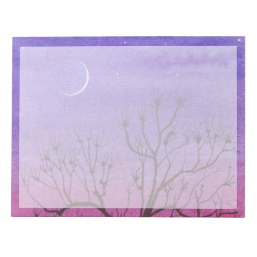 Moon Tree Notitieblok (Voorkant)
