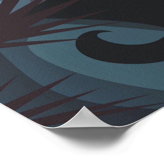 Moon Tree Poster (Hoek)