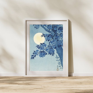 Moon Tree Wall Art Poster