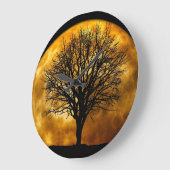 Moon Tree Wall klok (Hoek)