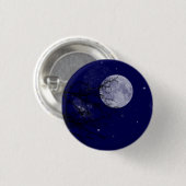 Moon Uitzicht Button Badge (Voorkant /achterkant)