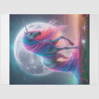 Moon Unicorn Night Tissue Paper Tissuepapier