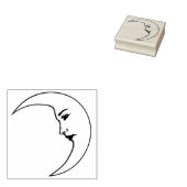 Moon vrouwen 	rubberstempel (Gestempeld)