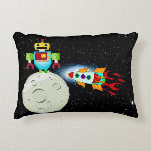 Moon Walk Decoratief Kussen (Voorkant)