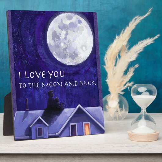 Moon Watch Fotoplaat (Zijkant)