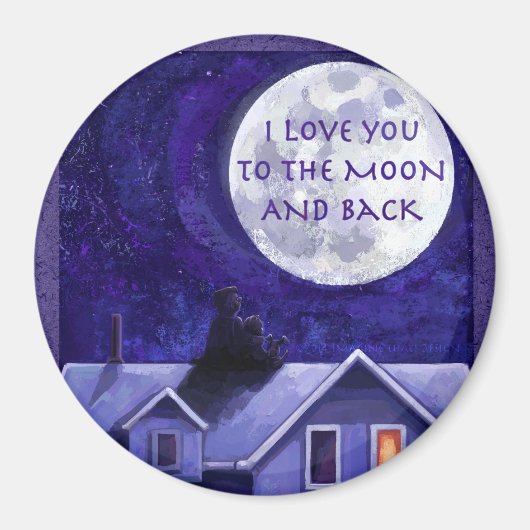 Moon Watch Magneet (Voorkant)