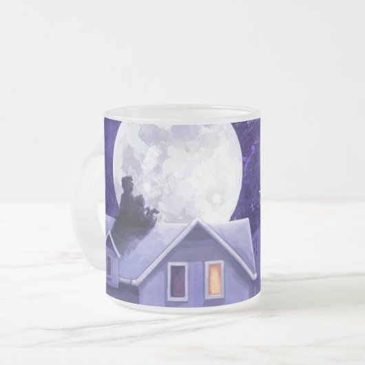 Moon Watch Matglas Koffiemok (Voorkant links)