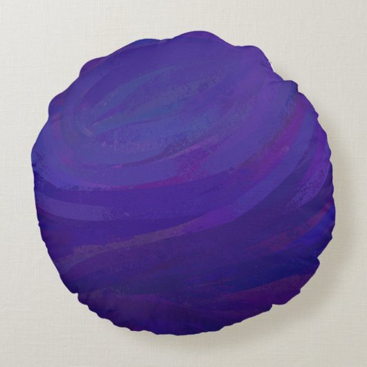 Moon Watch Rond Kussen (Achterkant)