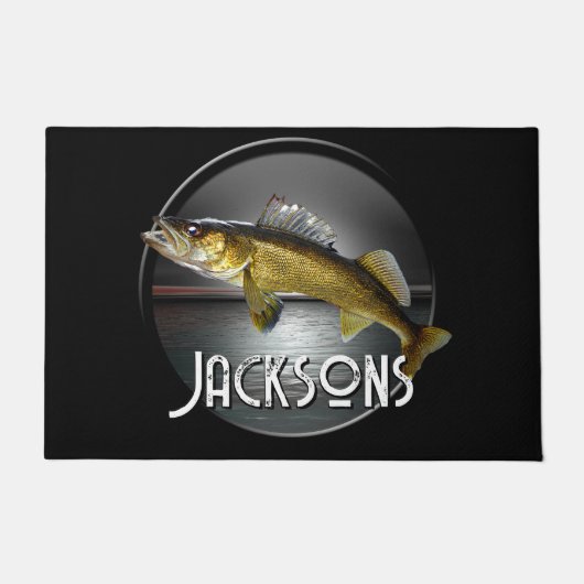 Moon Water & Walleye Pike Deurmat (Voorkant)