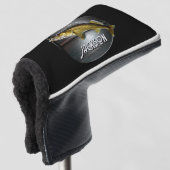 Moon Water & Walleye Pike Golfheadcover (3/4 voorkant)