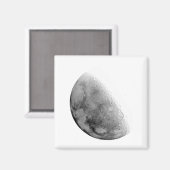 Moon White Magneet (Voorkant / Achterkant)