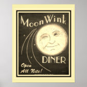Moon Wink Diner 16 x 20 Poster (Devant)