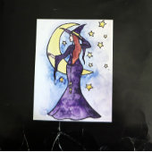 Moon Witch Briefkaart