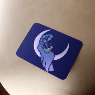 Moon Witch LuneEnfant Pagan Invitation