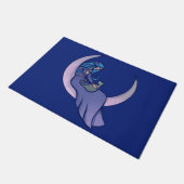 Moon Witch MoonChild Pagan Wicca Art Deurmat (Schuin)