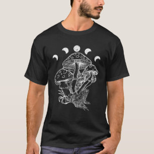 Moon Witchy Cottage core Aesthetisch Kikker Mu T-shirt