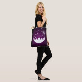 Moon with Mosque Silhouette All-Over-Print Tote Bag (Op model)