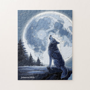 Moon Wolf Legpuzzel