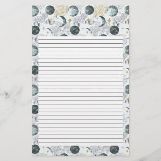 Moon Writing Paper | mystiek briefpapier