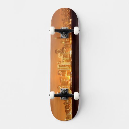 Moon zet San Francisco op hazy December Skateboard (Voorkant)