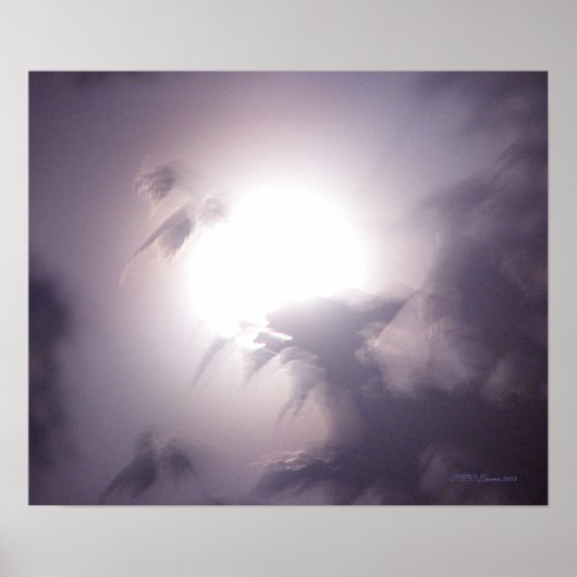 Moon zonder stopcontact poster (Voorkant)