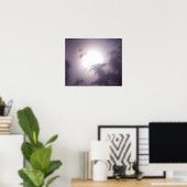 Moon zonder stopcontact poster (Thuiskantoor)