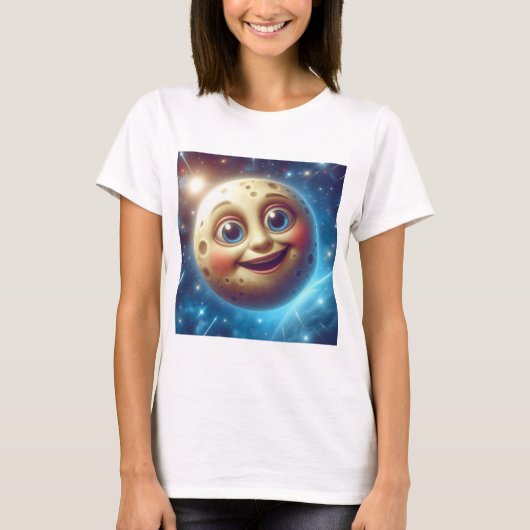 Moonage Smiles T-shirt (Voorkant)