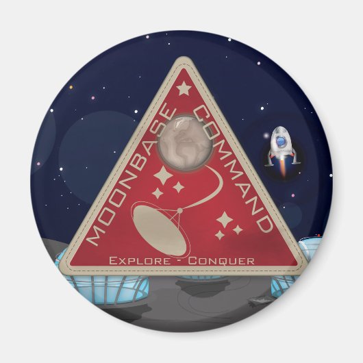 Moonbase Magneet (Voorkant)