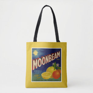 Moonbeam Brand    citrusetiket Draagtas