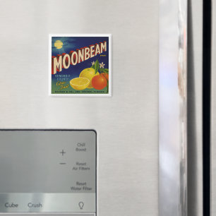 Moonbeam Brand citrusetiket Magneet