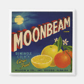 Moonbeam Brand | citrusetiket Magneet (Voorkant)