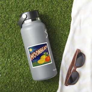 Moonbeam Brand citrusetiket Sticker