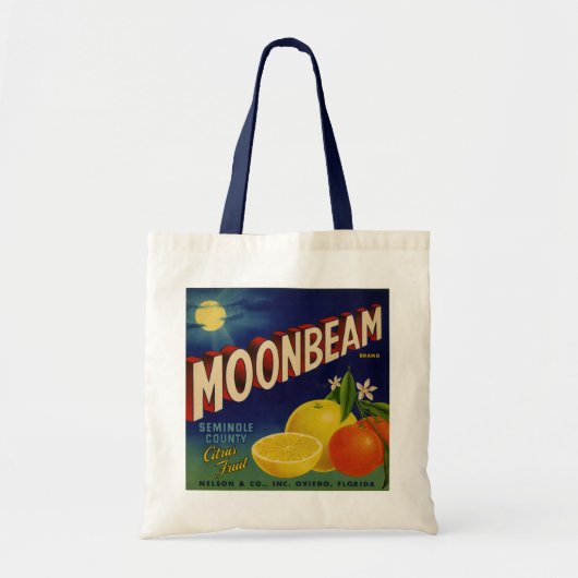 Moonbeam Brand |  citrusetiket Tote Bag (Voorkant)