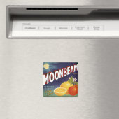 Moonbeam Citrus Crate Label Magneet (Insitu (Vaatwasser))