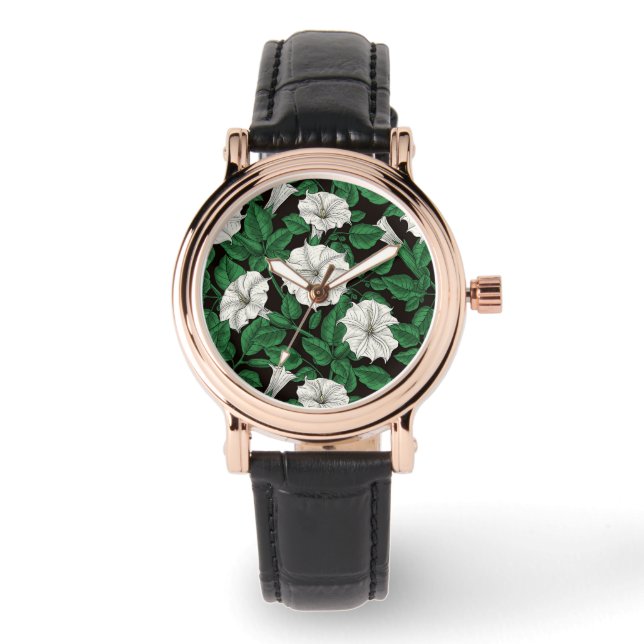 Moonbloemen 2 horloge (Voorkant)