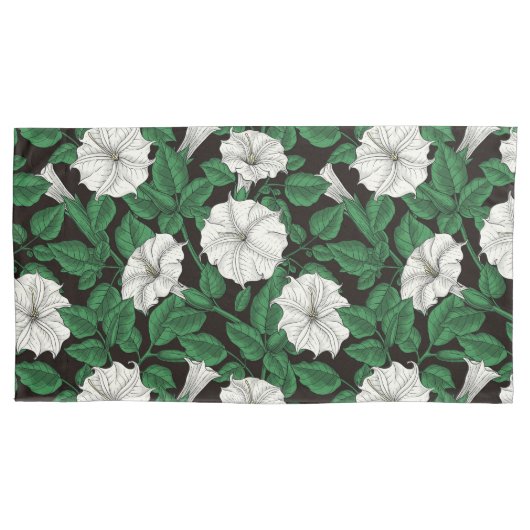 Moonbloemen 2 kussensloop (Voorkant-Links)