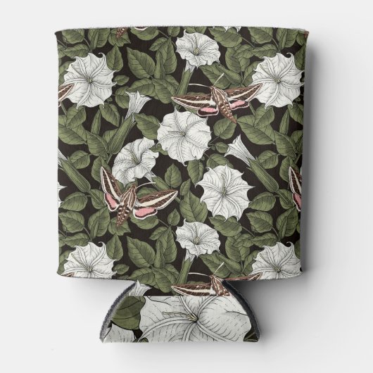 Moonbloemen en spionagemaanden blikjeskoeler (Voorkant)